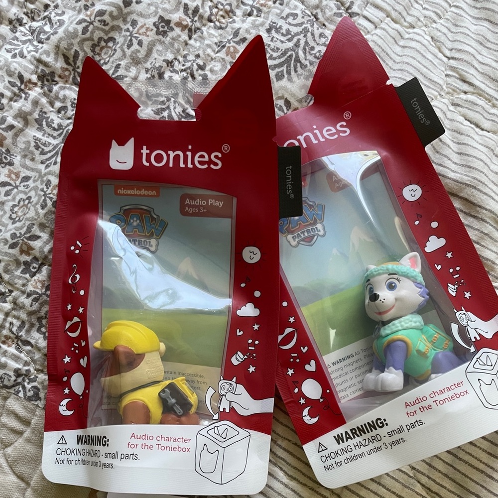 New Rubble and Everest tonies
